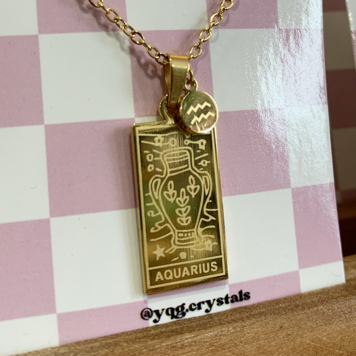 Zodiac Card Necklaces