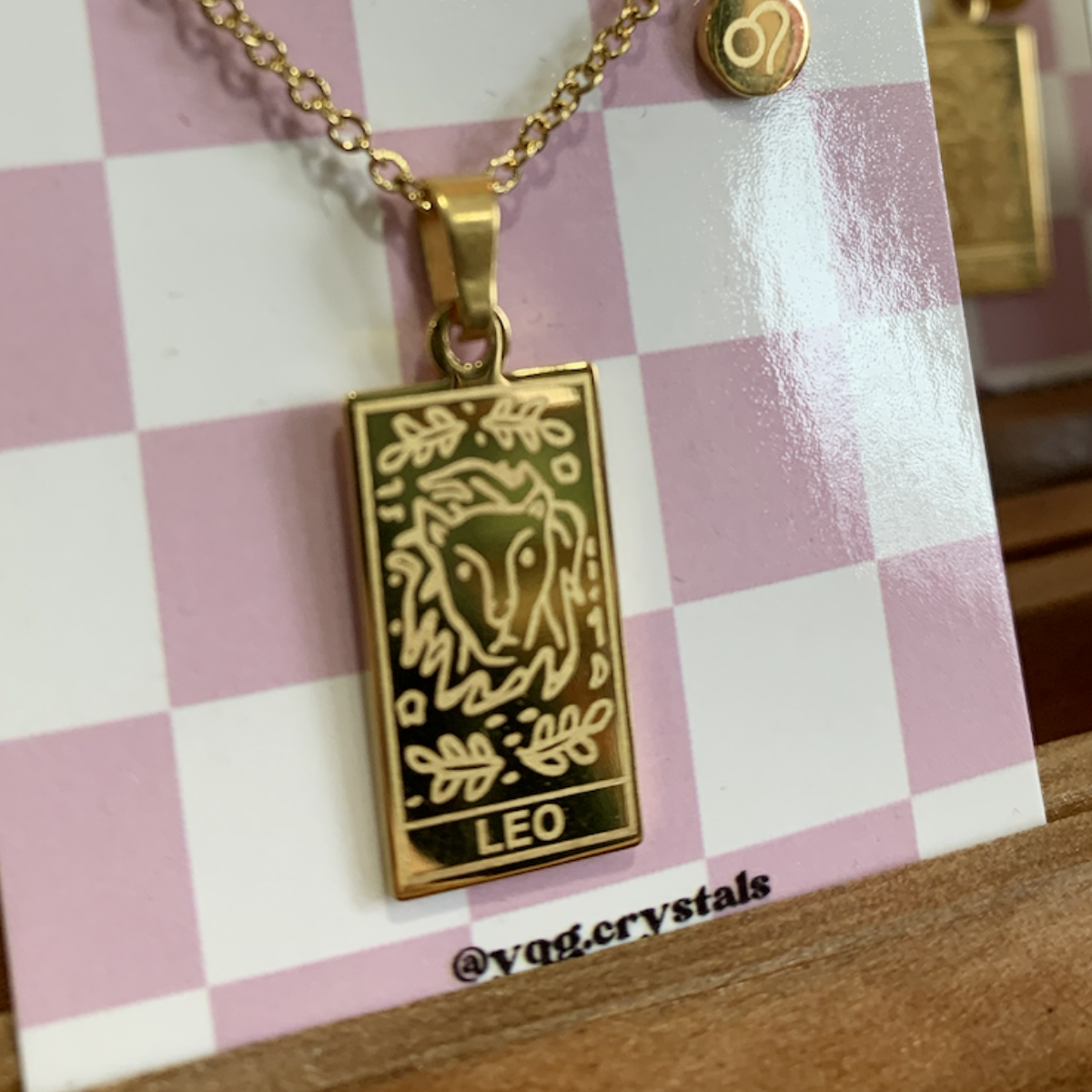 Zodiac Card Necklaces