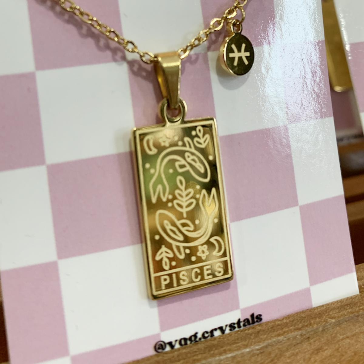 Zodiac Card Necklaces