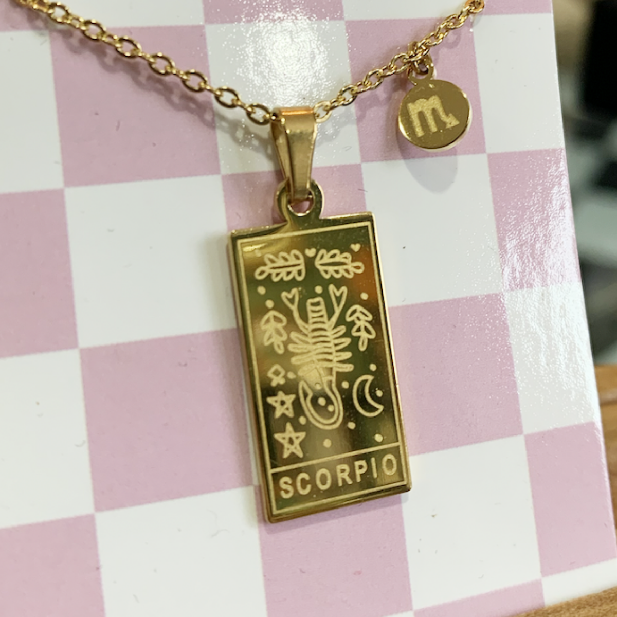 Zodiac Card Necklaces