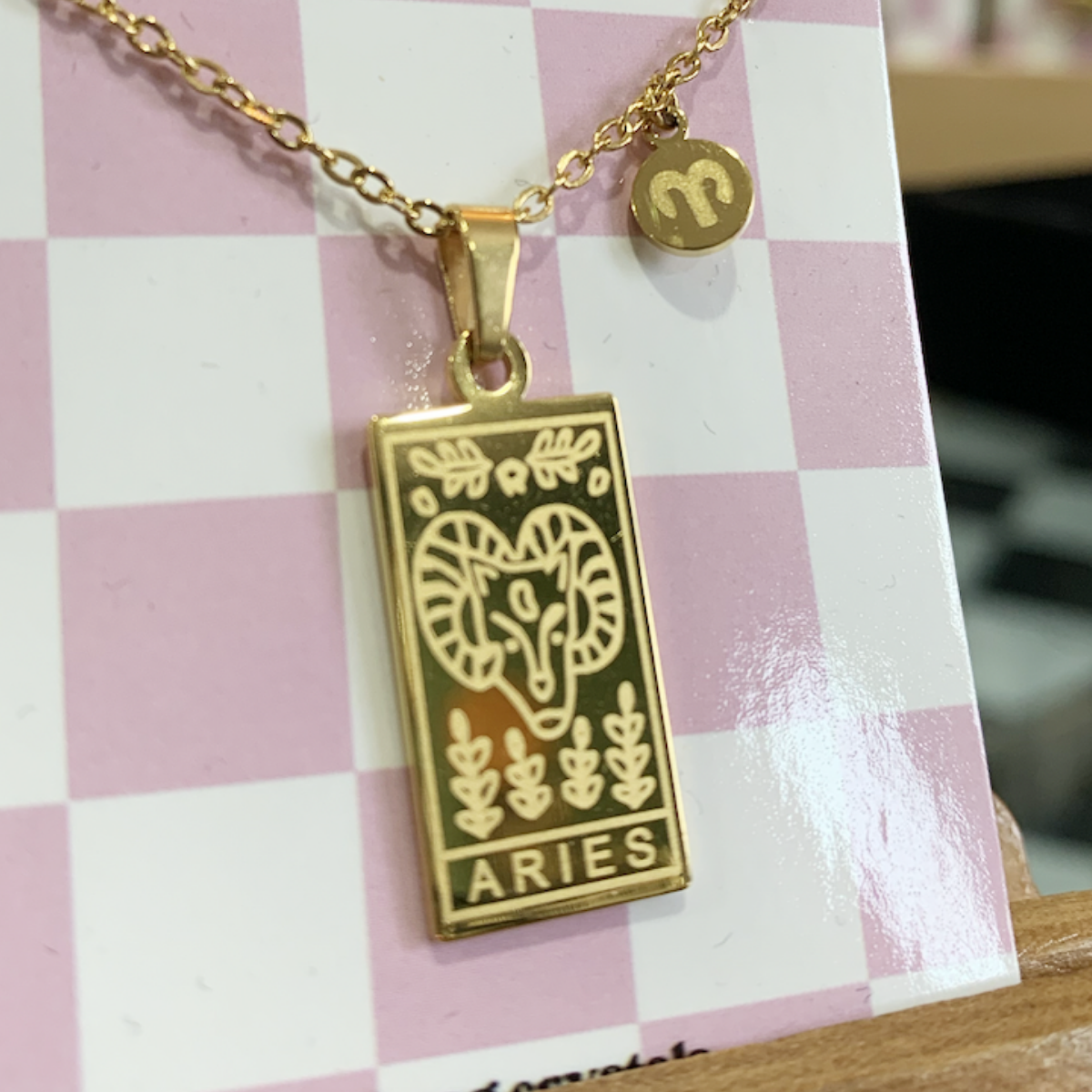 Zodiac Card Necklaces