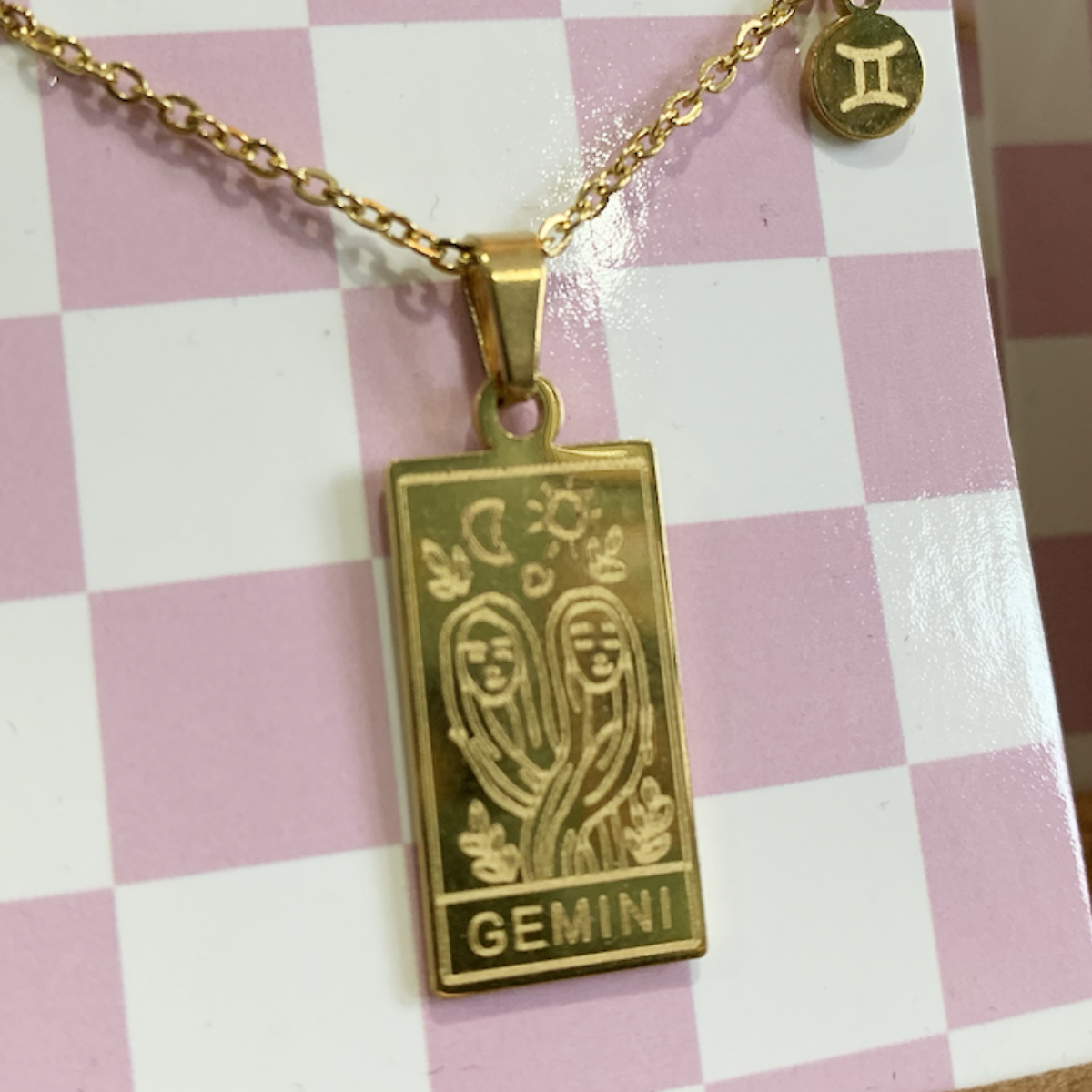 Zodiac Card Necklaces