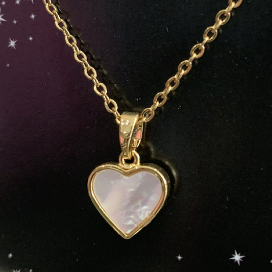 Shell Heart Necklace