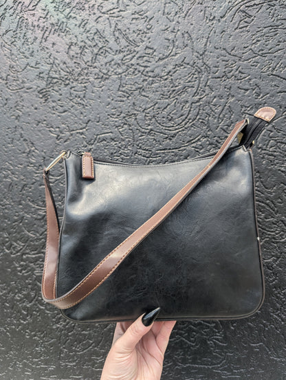 Black & Brown Shoulder Bag